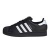 Adidas Originals SUPERSTAR Comfortable Versatile Thin Sole Leather Low top Skateboard Shoes Unisex Black White JI0079(Team2009-)