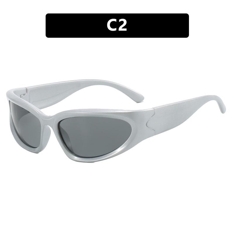New Children Cycling Sunglasses Sun Protection Fashionable Simple Hip Hop Street Style Personalized Sporty Eyewear