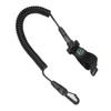 Canoe Kayak Paddle Leash Elastic Rowing Boat Safety Rope Leash Lanyard with Compass for Kayak Accessories