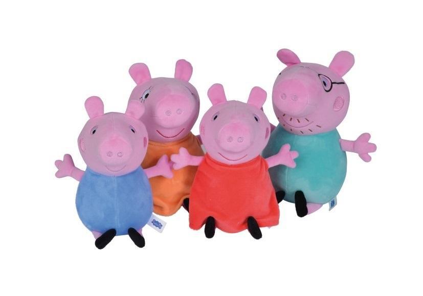 Świnka Peppa. Maskotki Pluszowe 16-20Cm Mix