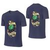 Roll Initiative Outdoor Reversible Tshirt Basic Commuting Seamless Splicing Tees