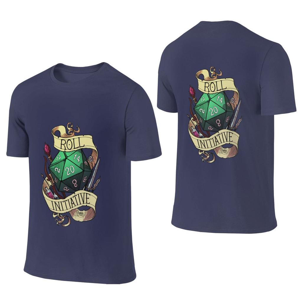Roll Initiative Outdoor Reversible Tshirt Basic Commuting Seamless Splicing Tees