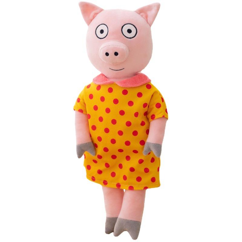 Handmade Plush Frog And Pig Toy Set Bosi And Pipu