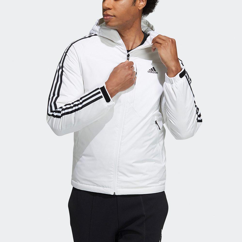Adidas 3 Stripes Down Jacket Winter Men's White H23089