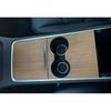 For Tesla Model 3 Y -22 Wood Grain ABS Central Console Panel Cover Trim I