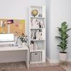 VidaXL Bookcase/Room Divider, Storage Furniture, Bookshelf Living Room Living Room Bedroom Interior, 800108