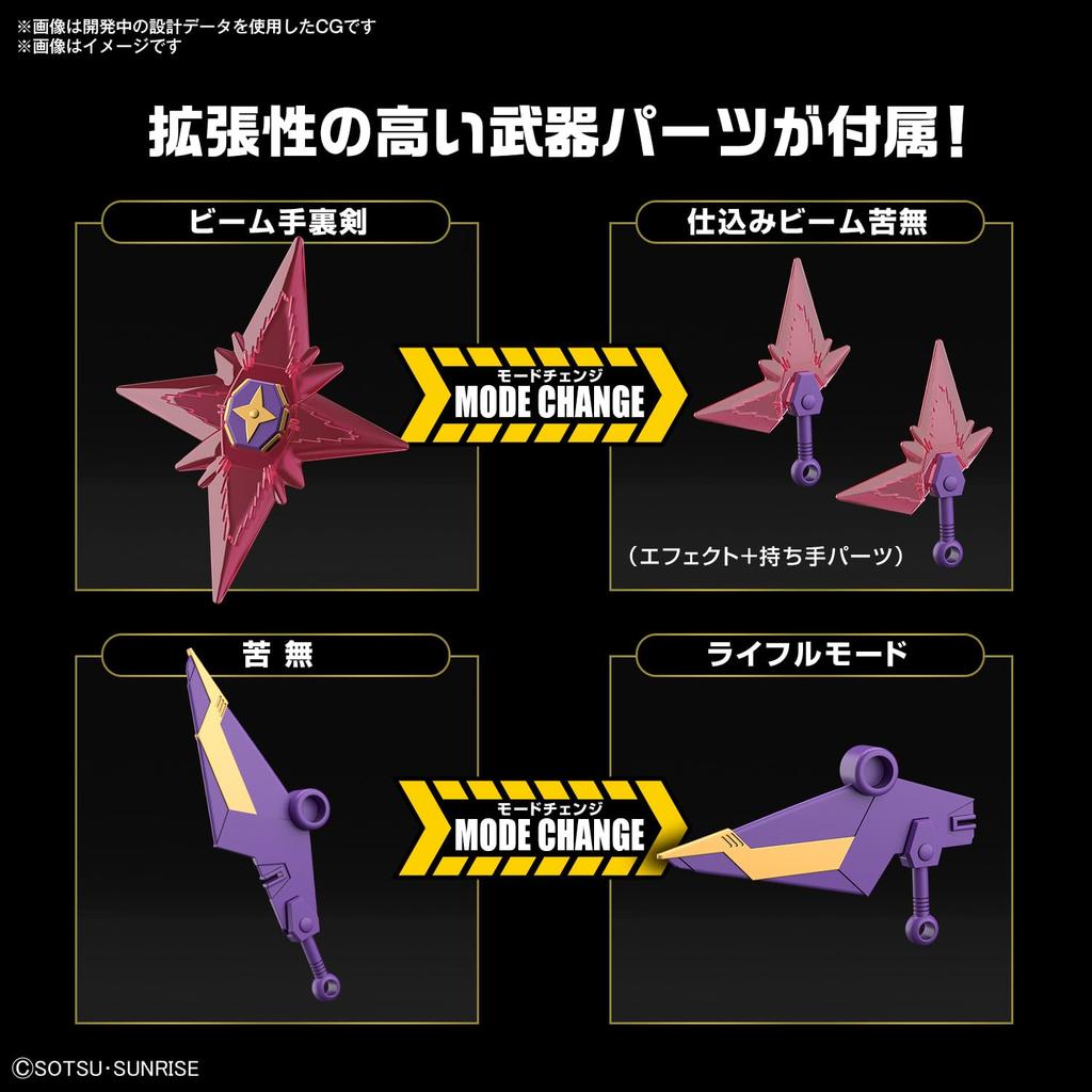 BANDAI SPIRITS SD Gundam Cross Silhouette SDCS Gundam Build Metaverse F9 No. 1 Kai Pre-Colored Plastic Model