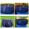 60cm/90cm/100cm Mesh Cover for Rain Barrel Water Collection Buckets Cover Water Tank Protection Lid Rain Barrel Netting Screen