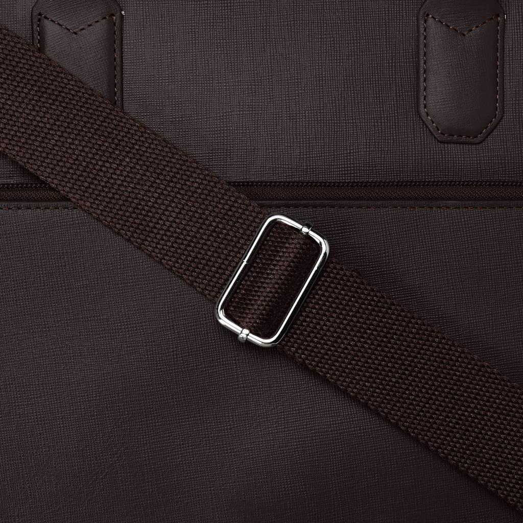 Gione 2-Way Briefcase Business Bag PG010LP DARK BROWN