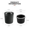 2025 E46 x5 Car Cigarette Ashtray Cup With Lid With LED Light Portable For BMW M M3 M5 M6 X3 E46 E90 E39 F10 F20 F30 G20 E60 E36