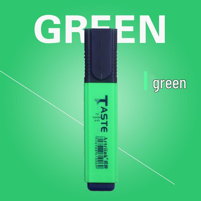 Large Capacity Eye-Safe Fluorescent Highlighter Pen for Students and Drawing Journals