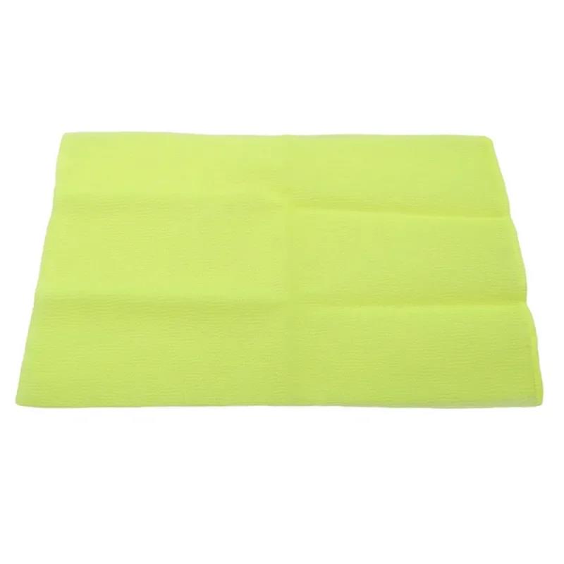 1PC Mesh Bath Shower Body Solid Color Washing Scrubbing Towel Cloth Face Wash Cleaning Tool