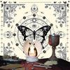 Moon Butterfly Tarots Tablecloth Divinations Cards Table Cloth Tapestry Astrologys Witchcrafts Deck Cloth Wall Decors