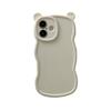Cute bear ears for iPhone15Pro max Apple 17 mobile phone case 14/13 New 16 niche style
