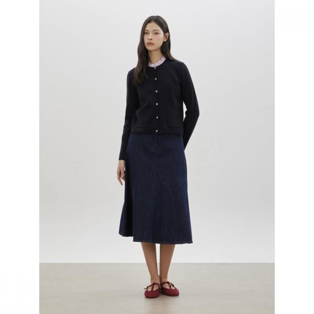 

Cc Collect FlAred A Line Denim Skirt C261psd401 Indigo/66