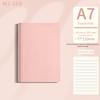 Pocket Journal Mini PU Leather Notebook 100 Sheets with Elastic Band for Teenager Diary Recording