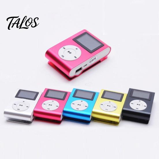 Clip-on Mini USB LCD Screen MP3 Micro S.D TF Card Support Sports Music Player