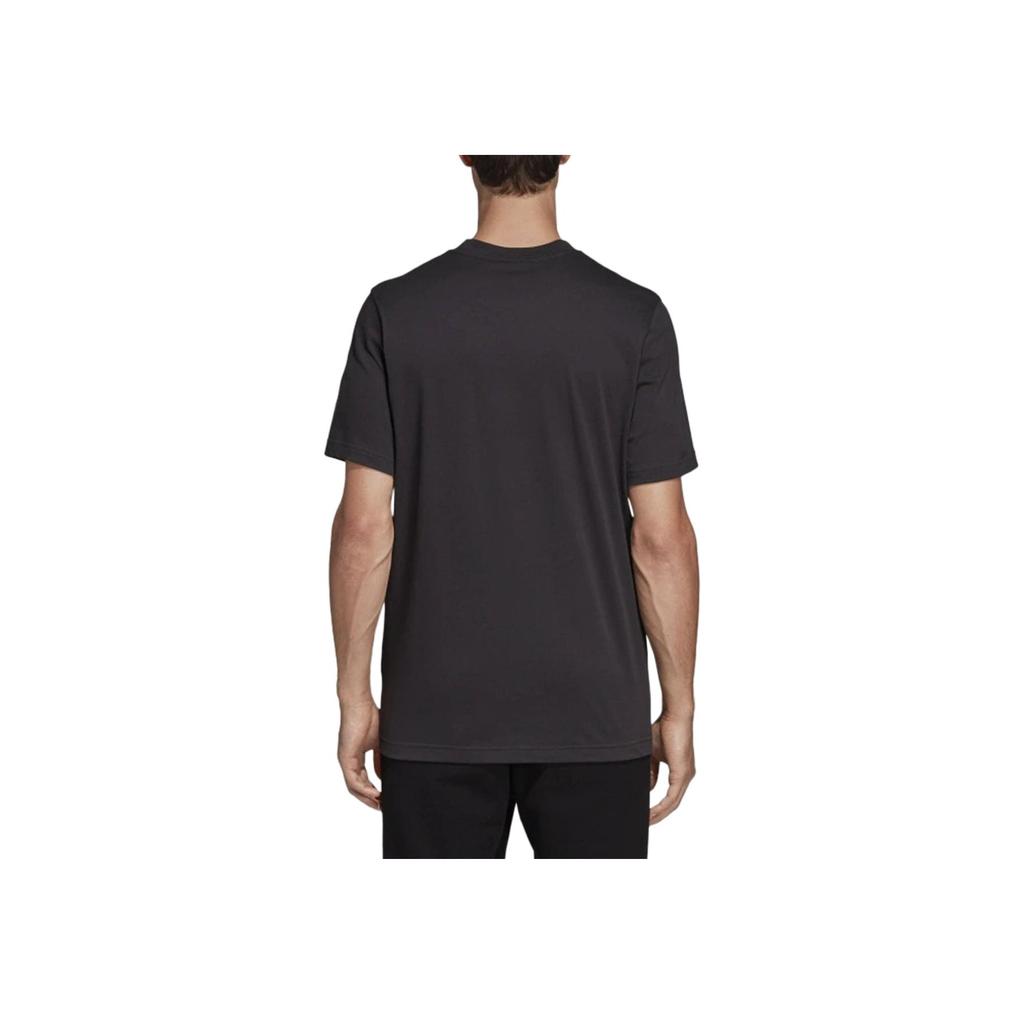 Adidas Originals Camouflage Logo Short Sleeve T-Shirt Men Tops Graphite-Black DX3674