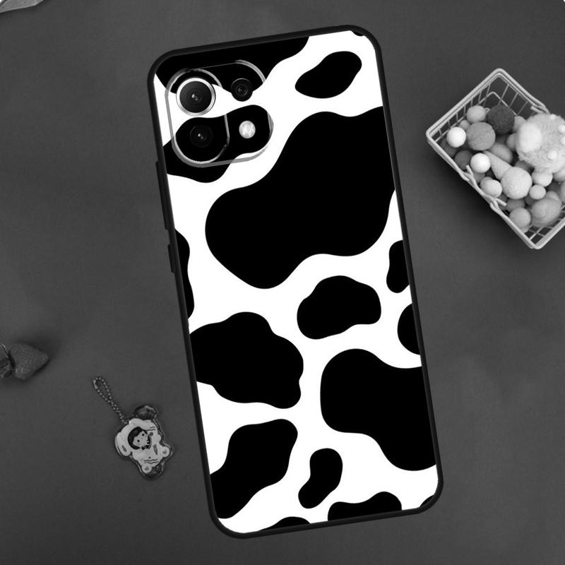 Cow Print Case For Xiaomi 11T 12T 13T 14T Pro 13 14 15 Ultra POCO X7 Pro X3 X5 X6 M6 F5 F6 Pro Cover