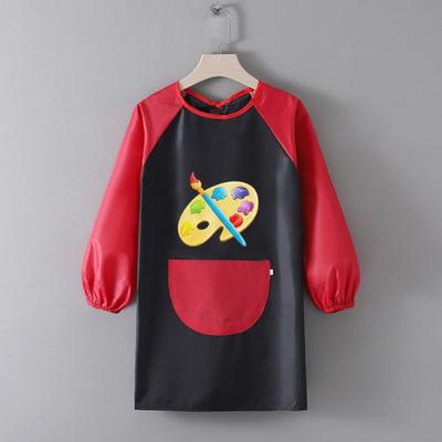 Long Sleeved Kids Painting Apron Polyester Baking Bibs New Art Bibs