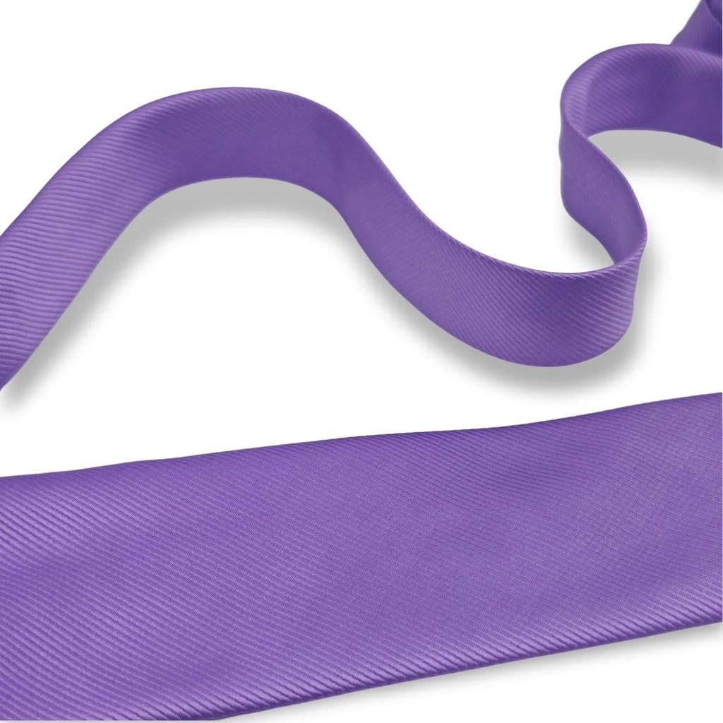 [Ysintl] Effen Stropdas, 8 cm Brede Punt, 145 cm Lengte, Wasbaar, Geschikt voor Zakelijk, Bruiloften, Sollicitaties, Toelatingsexamens, Afstuderen