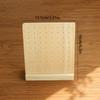 72 Holes Detachable Earring Holder Wood Earring Stand With Base Earring Hanger Board Stud Earring Organizer Jewelry Rack Display