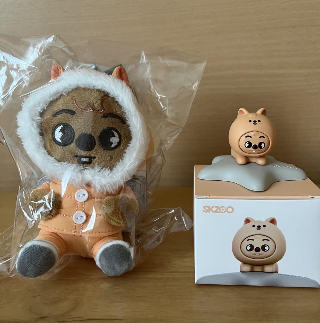 

[Б/У] StrayKids Sukizu Hankuokka Держатель для смартфона и мини-фигурка