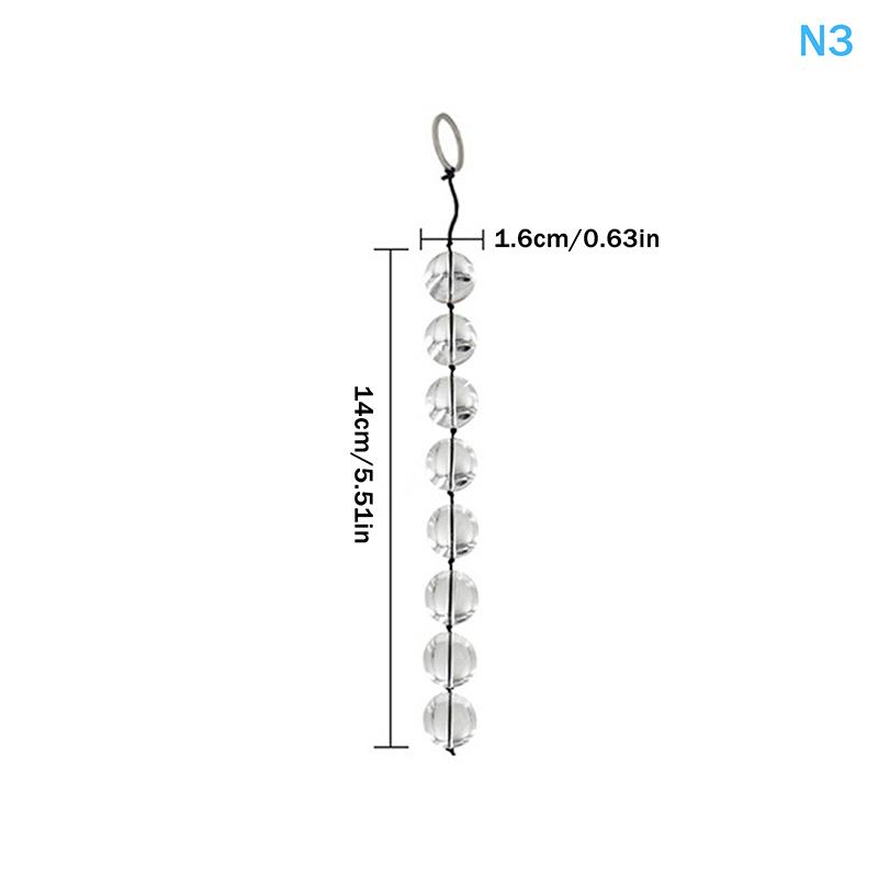 Crystal Glass Anal Massager Beads Inserted Plug BDSM Erotic Pull Beads Vaginal Balls Butt Plug Toys for Sensual Exploration