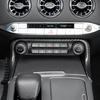 Carbon Fiber Texture Air Conditioning Panel Cover Trim Frame For Kia Stinger 2018-2026 Accessories LHD/RHD