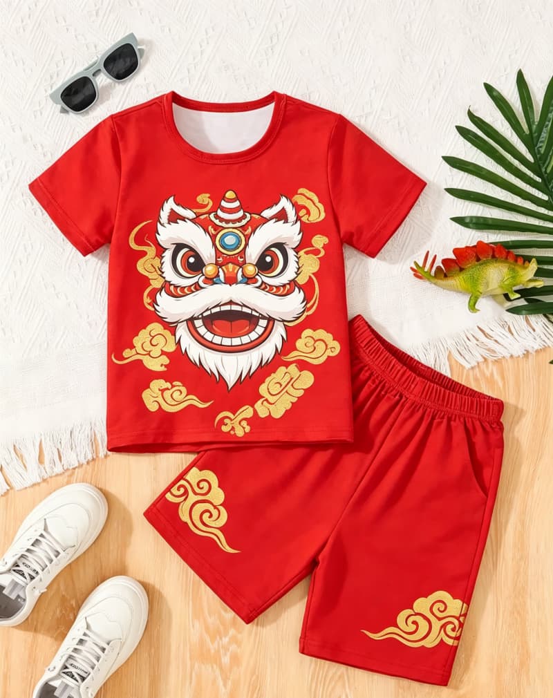 Children s short-sleeved two-piece set 100