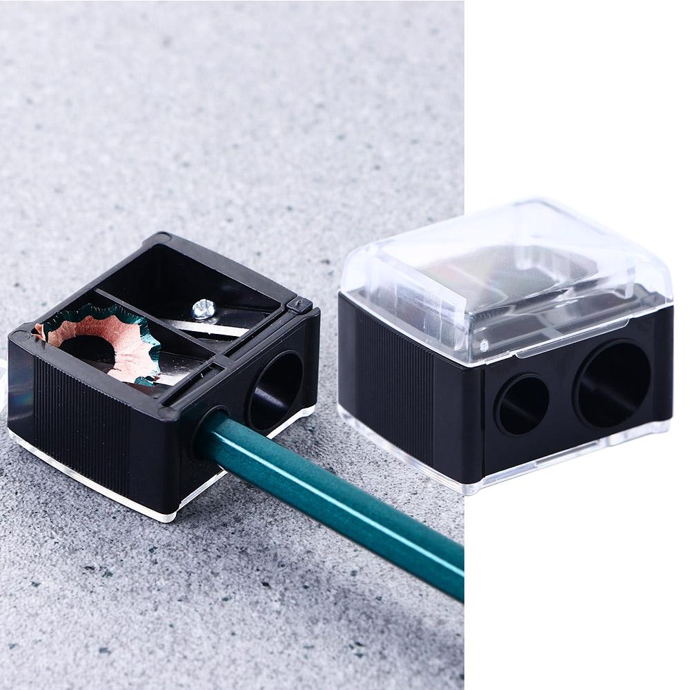 Cosmetic Sharpener Double Holes Pencil Sharpener Makeup Sharpeners Mechanical Pencil Sharpener