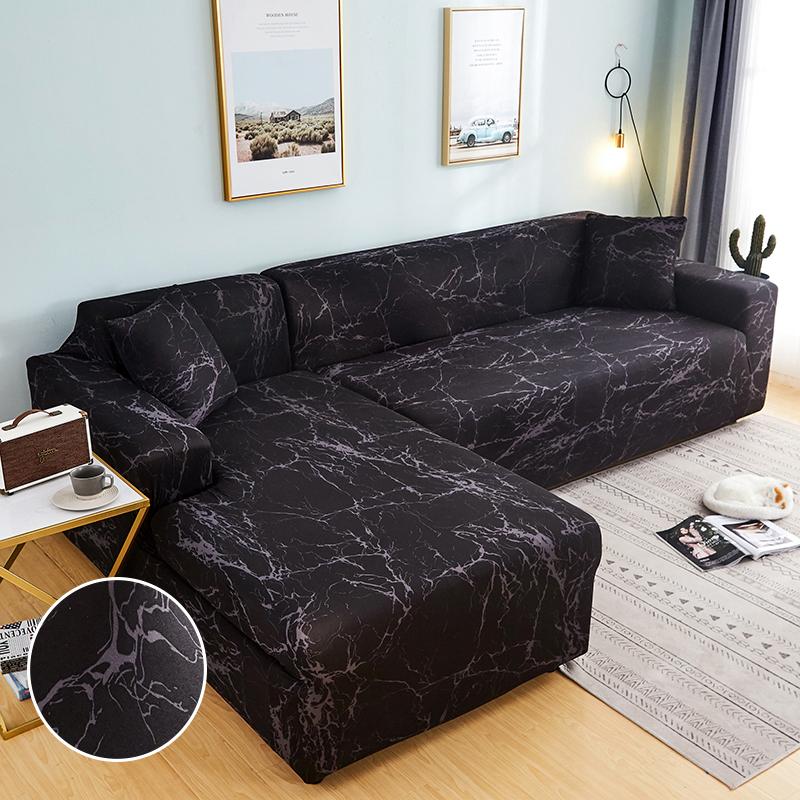 Premium Texture Couch Covers for Sectional Sofa Washable Stretch Sofa Covers L Shape Sofa Slipcovers Anti Slip Furniture Protector 1pc