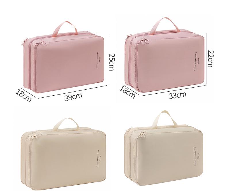 Waterproof Travel Storage Set: Compression Bags for Pajamas & Underwear - Ideal for Business Trips & Suitcases
