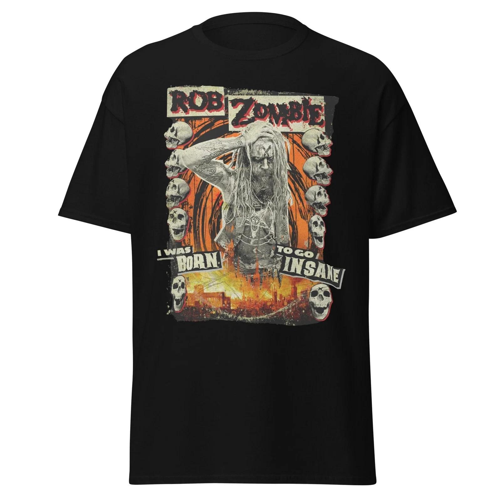 Rob Zombie - Born Insane Jumbo Print T Shirt XXXL