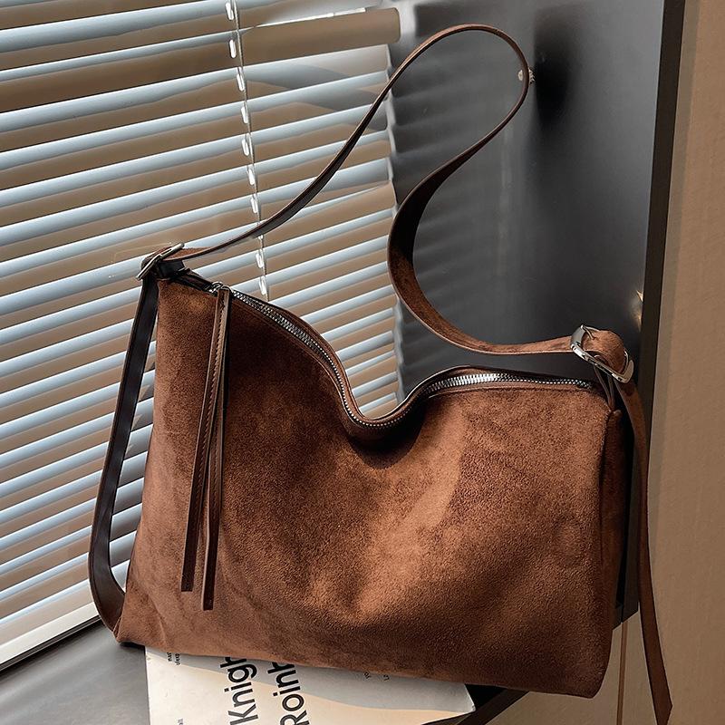 Simple and Retro Bag, Large-capacity Casual Crossbody Bag for Women, Simple Single-shoulder Underarm Bag