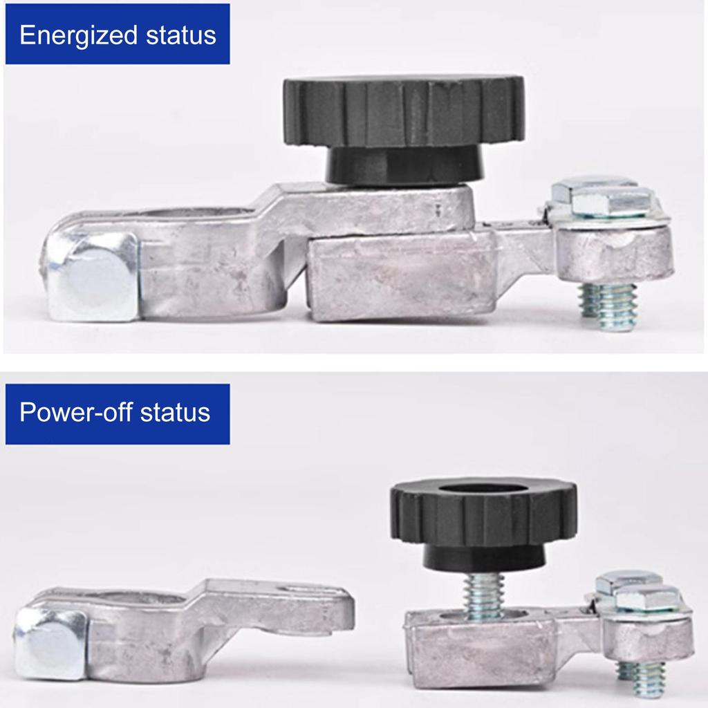 Battery Quick Disconnect Heavy Duty Isolator Battery Interrupter Clamp For Automotives Vehicles Cars Trucks SUV RV Ships Van