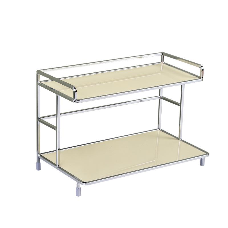 Acrylic Storage Rack: Kitchen, Bathroom, Cup & Cosmetics Holder