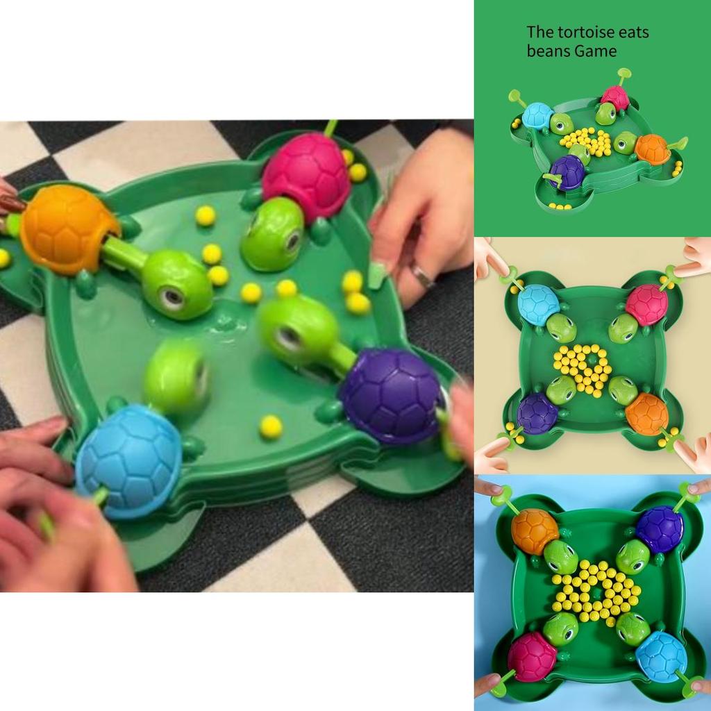 Fun And Engaging Children's Tabletop Game Little Turtle Eats Beans
