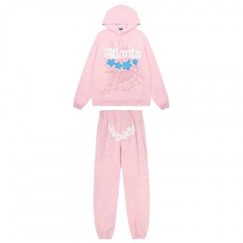 2026 Set Tuta con Felpa Senza Cappuccio in Cotone Leggero e Pantaloni Jogger Uomo Donna Streetwear Casual