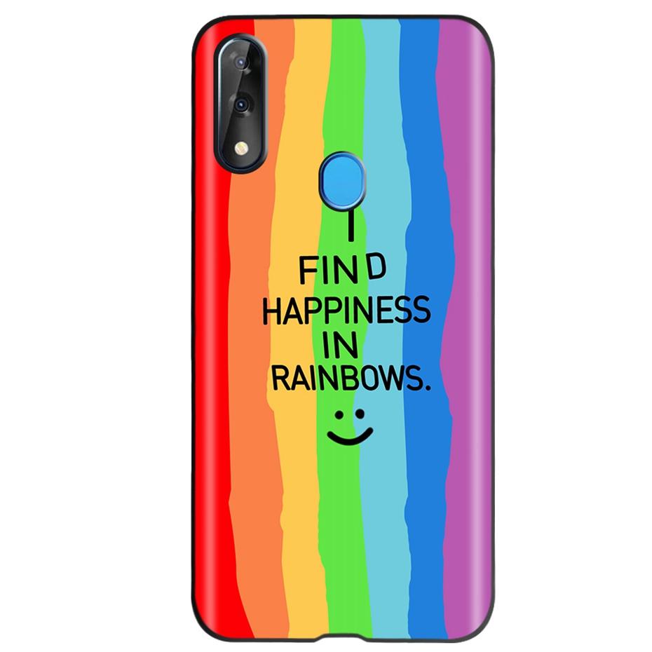 Etui do ZTE Blade V10 Modny Wzór Kwiatowy Serce Etui na Telefon do ZTE Blade V10 Vita V 10 Czarne Silikonowe Miękkie TPU Zderzak