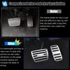 Kakash Custom Interior Accessories for Honda 10th Civic 2016-2021 11th Civic 2022 2023 aluminium alloy Gas Accelerator Pedal Covers,Anti-Slip No
