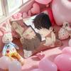 Anime L-Lost in the C-Cloud Pillow Case Soft Plush Fabric Double-Sided Printed Cushion Cover Warm Winter Sofa Pillow Case
