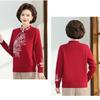 Autumn Winter Women's Mink Fleece Sweater Loose Plus Size Sweater Embroidered Pullover Fleece Thickened Knit Tops