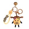 Adorable Potato Family Keychain Cute Cartoon Potato Doll Bag Charm Pvc Zinc Alloy