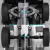 YEAHRUN 4Pcs 5mm to 5mm Wheel Hex Hub Adapters for WPL C34 C24 1/16 RC Crawler Truck 1/2" Widen Offset Upgrade Parts
