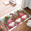 Christmas Gnomes Welcome Entrance Doormat Home Decor Carpet Indoor Outdoor Floor Mat Living Room Bedroom Bath Kitchen Rug
