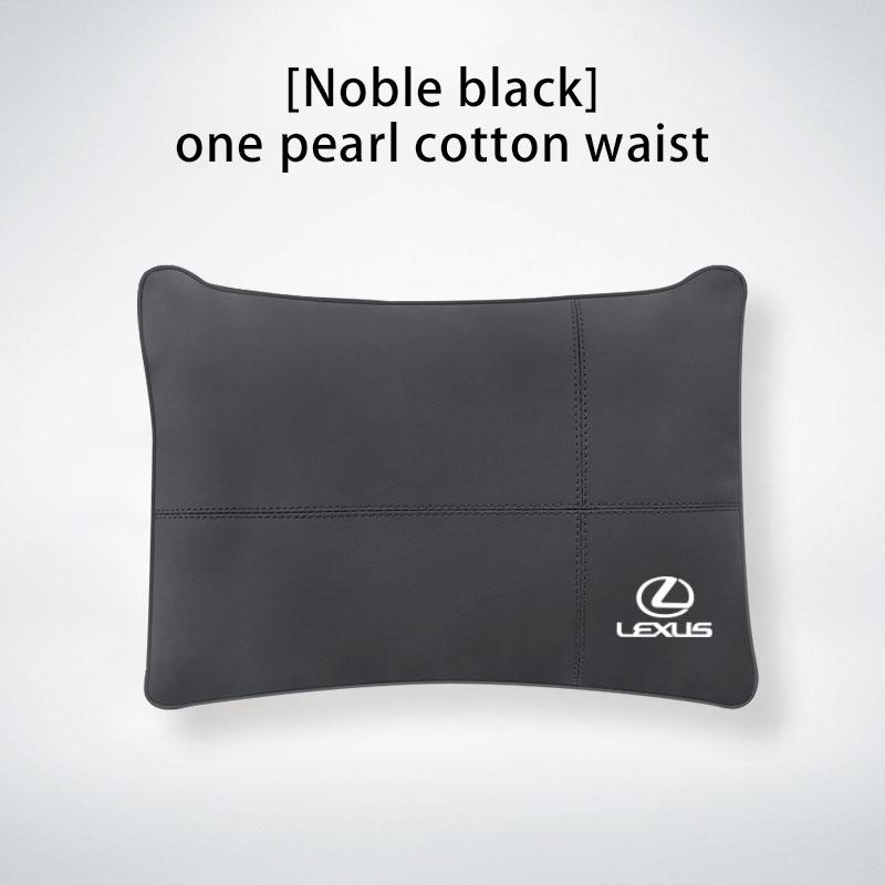 AIT1 Leather Car Seat Headrest Neck Pillow Lumbar Support For Lexus F SPORT LBX NX RX 350h 450h ES UX 300e GS IS LS LX CT LC RC GX460