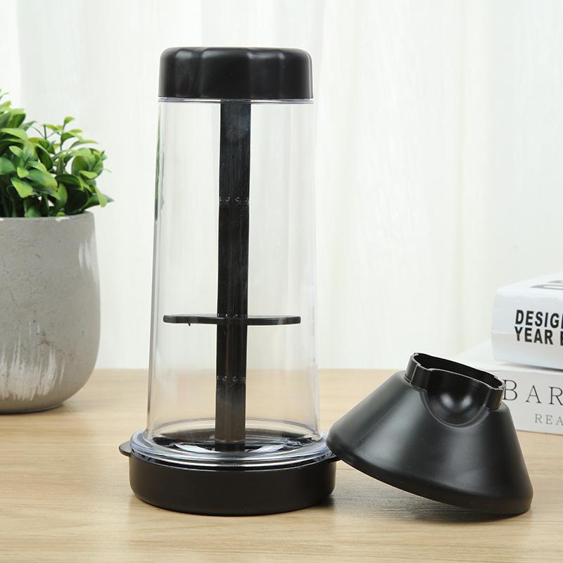 Large Capacity Semiautomatic Handheld Flour Sifter Fine Mesh Powder Sieve Baking Pastry Tool
