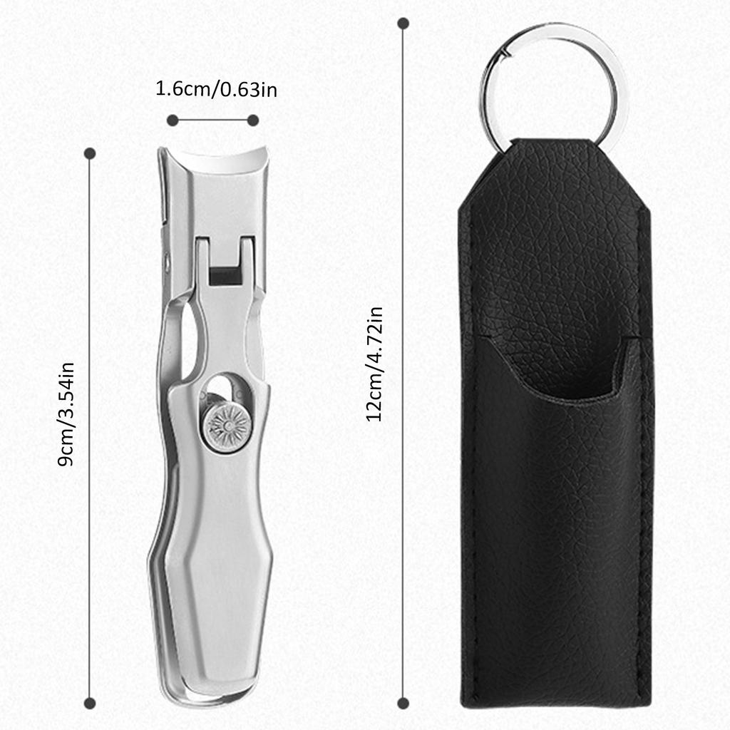 Toenail Clippers Professional Nail Cutters Large Opening Opening Toe Nail Clippers Stainless Steel Nail Clippers for Seniors