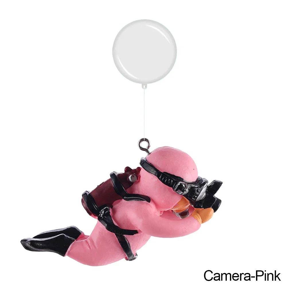 Resin Floating Simulated Diver Toy 1/2pcs Aquarium Decor Fish Tank Landscaping Pendant Ornament Accessories
